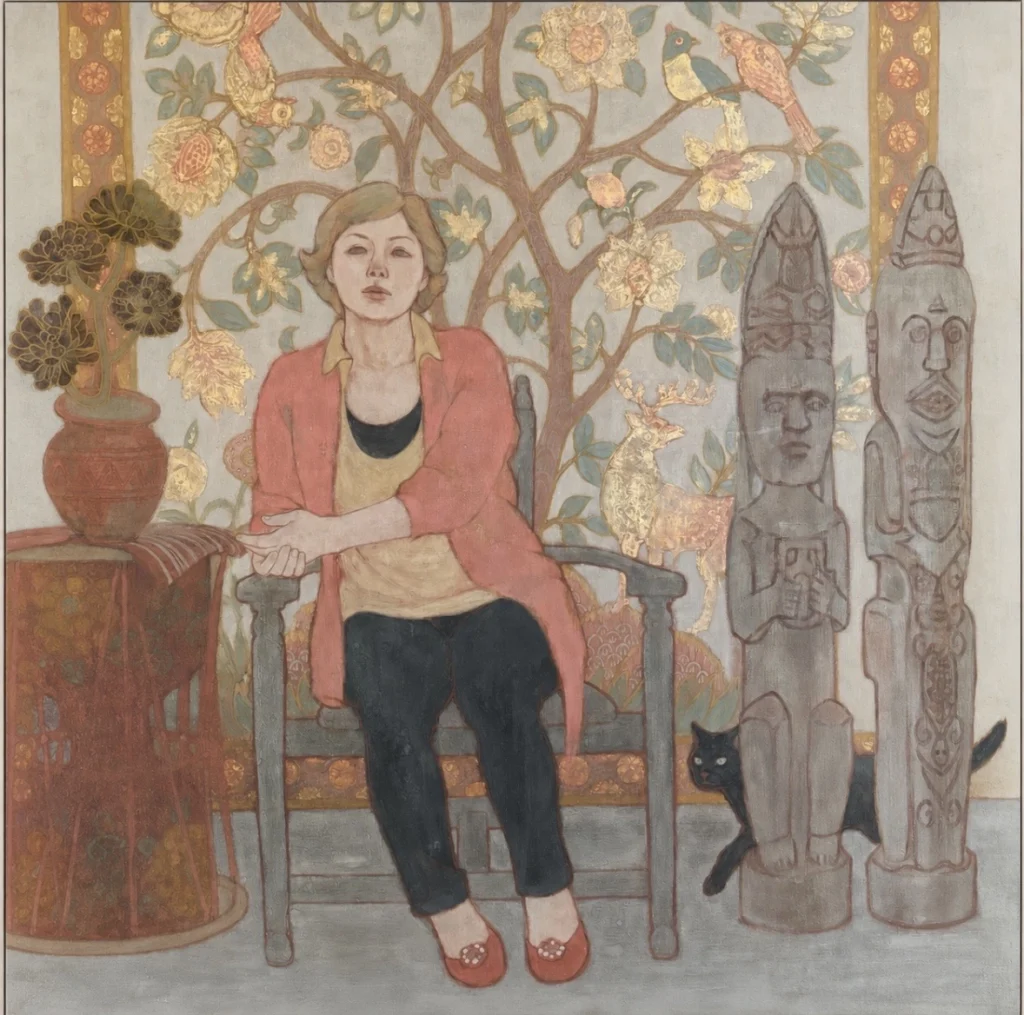 『生命樹』小田切恵子(日本画家) 2011年