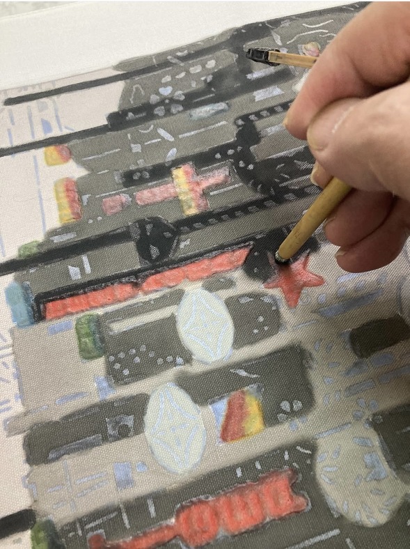 紅型制作工程