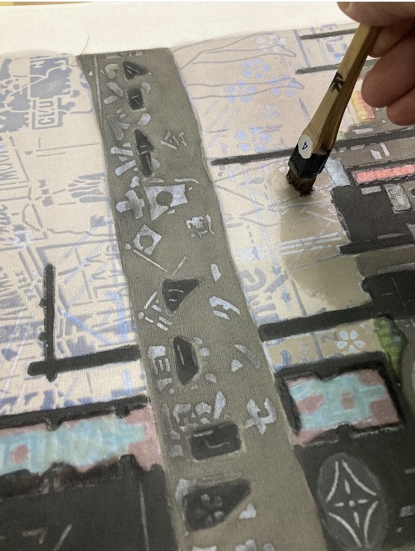 紅型制作工程