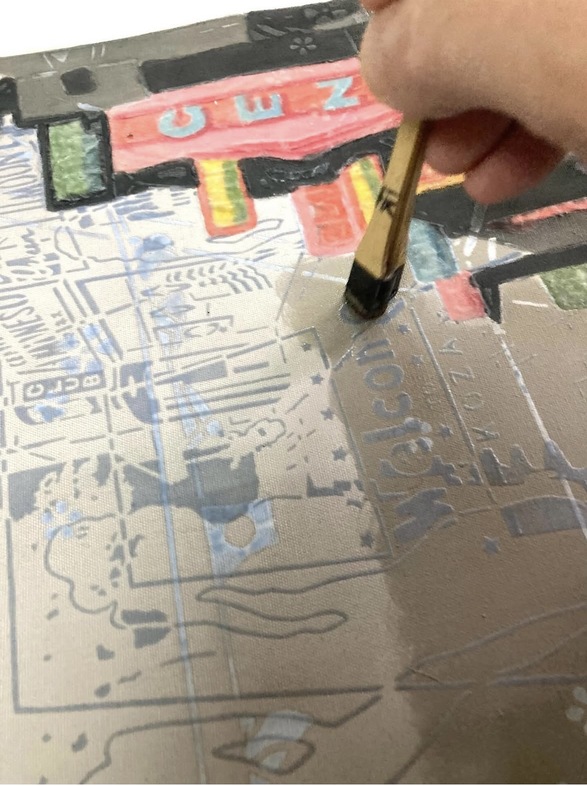 紅型制作工程