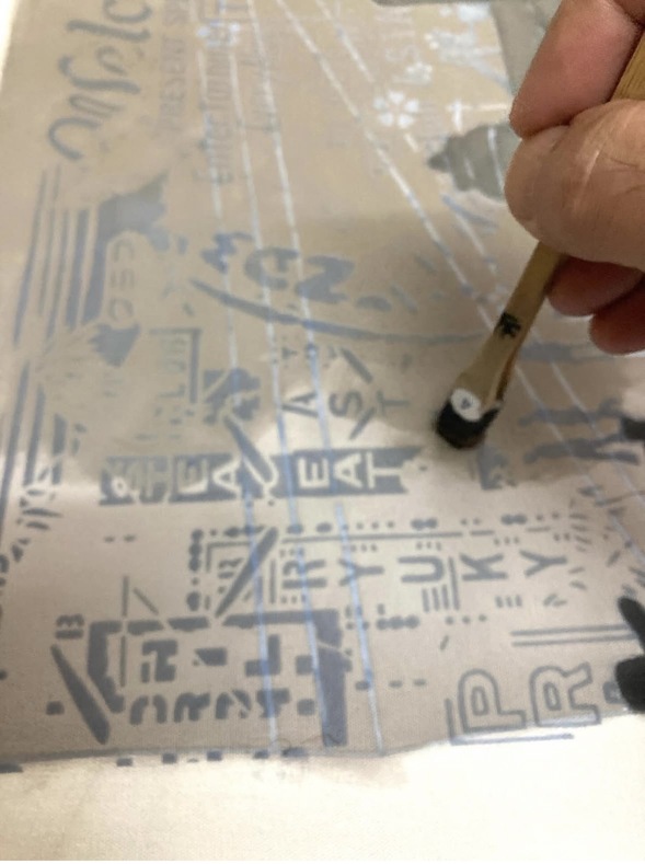 紅型制作工程