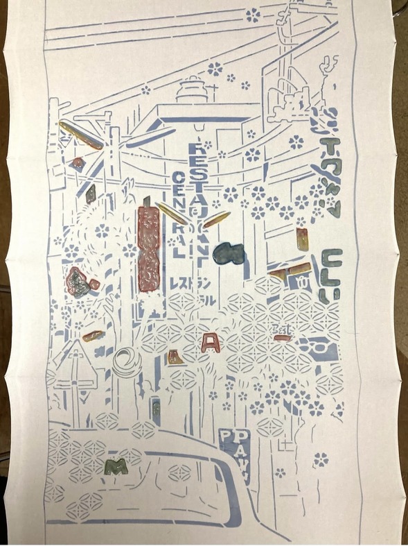 紅型制作工程