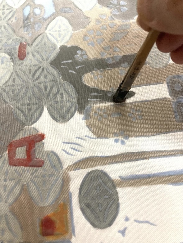 紅型制作工程